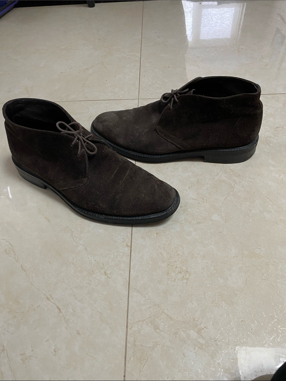 To Boot Adam Derrick New York Italy Made Brown Suede Shoes 8.5 Chukka Boot